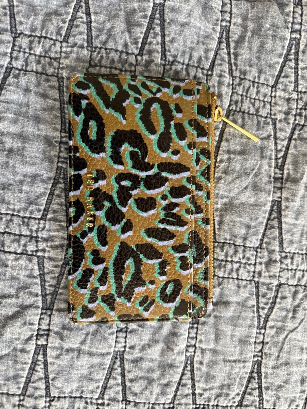 Ted Baker Leopard Wallet